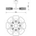 Люстра на штанге Arte Lamp Maasym A7044PL-8BK