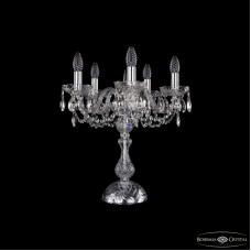 Настольная лампа Bohemia Ivele Crystal 1402L/5/141-47 Ni