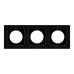 Рамка 3-местная алюминиевая Arlight FRM-PRESTO-ALR-3-BK 043872
