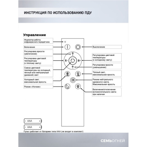 Потолочная люстра Seven Fires Dzheno SF5031/4C-WT-CR-RGB
