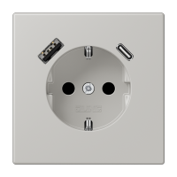 Розетка 2K+З USB Typ AC Jung LC1520-15CA205