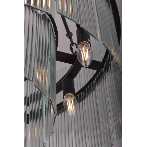 Подвесная люстра DeLight Collection MD2313-8A matt black Подвесная люстра DeLight Collection MD2313-8A matt black