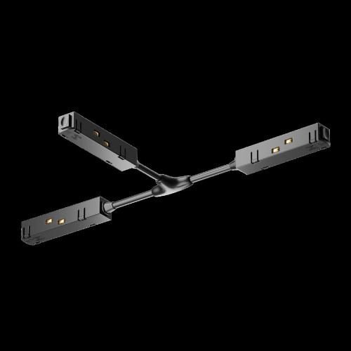 T-образный коннектор питания для магнитного шинопровода Maytoni Technical Magnetic track system Gravity TRA004CWT-22B