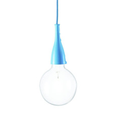 Подвесной светильник Ideal Lux Minimal SP1 Azzurro 063614
