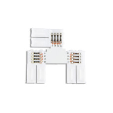 Соединитель T для светодиодной ленты 5050 12/24V (4 конт.) GS7001 (5шт) Ambrella Light Illumination GS7001