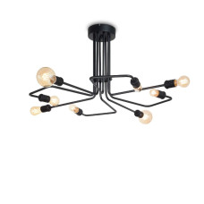Потолочная люстра Ideal lux TRIUMPH PL8 NERO 242378