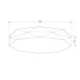 Потолочная люстра TK Lighting 4223 Kantoor Graphite