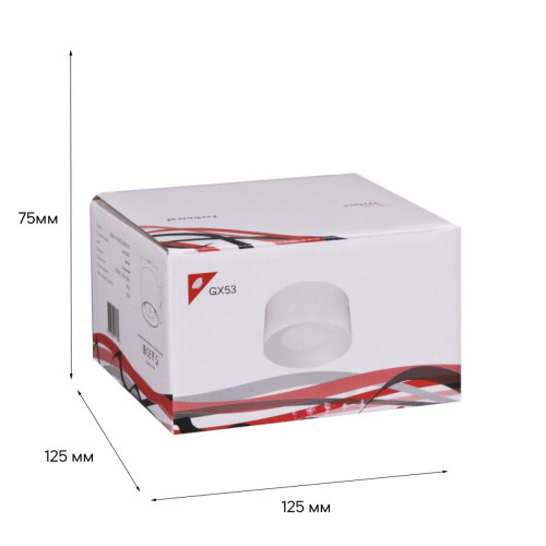 Накладной светильник Reluce 53060-9.5-001LD GX53 WT