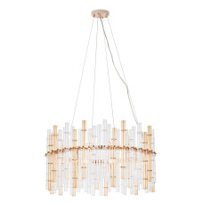 Подвесная люстра Arte Lamp Crystalla A4111LM-16GO