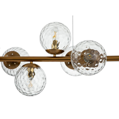 Подвесная люстра Indigo Cocoon 11008/9P Brass V000123 Подвесная люстра Indigo Cocoon 11008/9P Brass V000123