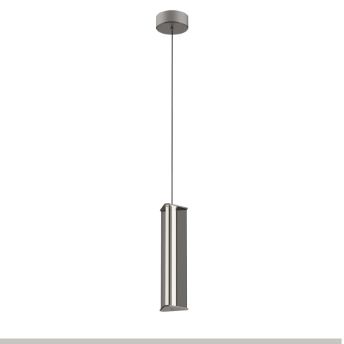 Подвесной светильник Delight Collection MD24001031-1B nickel/grey Подвесной светильник Delight Collection MD24001031-1B nickel/grey