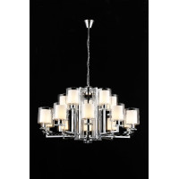 Подвесная люстра iLamp King RM6201-10+5 CR+CL