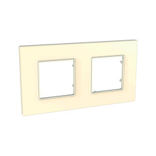Рамка 2-постовая Schneider Electric Unica Quadro MGU2.704.25