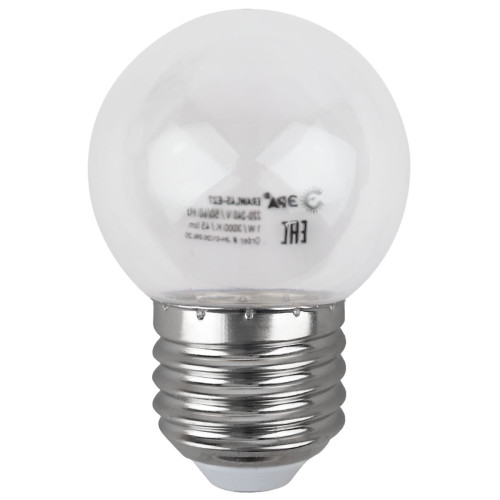Лампа светодиодная Эра E27 1W 3000K ERAWL45-E27 Б0049572
