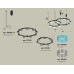 Комплект подвесного светильника Ambrella Light Techno Ring XR92091300 (A9209x2, C9242, C9238, N8488, N8480)