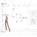 Настенный светильник Loft IT Thread 10388W Brass
