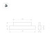 Трековый магнитный светильник Arlight MAG-ORIENT-FLAT-L235-8W Day4000 (BK, 100 deg, 48V, DALI) 033610(1)