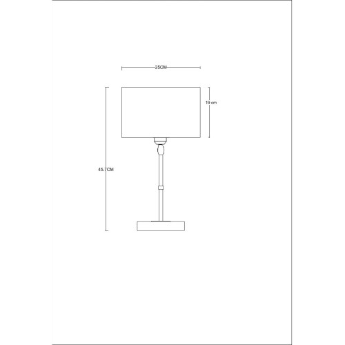 Настольная лампа Arte Lamp Jamie A4090LT-1BK
