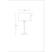 Настольная лампа Arte Lamp Jamie A4090LT-1BK