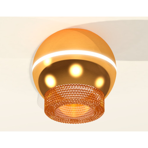 Накладной светильник с дополнительной подсветкой Ambrella Light Techno XS1105020 (C1105, N7195)