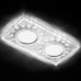 Встраиваемый светодиодный светильник Ambrella Light Led S234/2 W/CH/WH