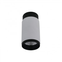 Накладной светильник iLedex Delta 1954-10W-3000K-36 BK+WH