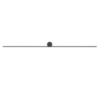 Настенный светильник Nowodvorski Spin Led L Black 10622