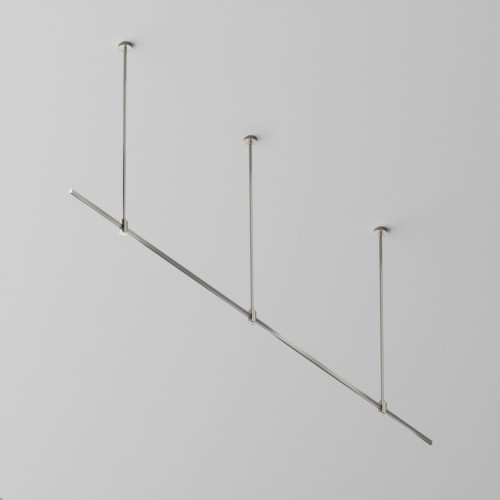 Основание Long прямое на жестких подвесах для трековых светильников Maytoni Technical Flarity TFC-Flar-L01-PT Основание Long прямое на жестких подвесах для трековых светильников Maytoni Technical Flarity TFC-Flar-L01-PT