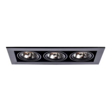 Встраиваемый светильник Arte Lamp Technika A5930PL-3BK
