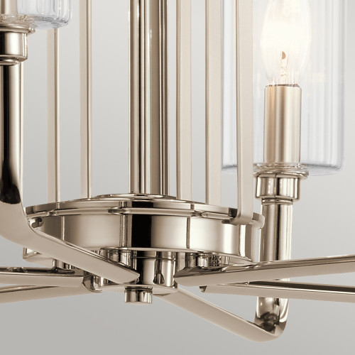 Люстра на штанге Kichler Kimrose QN-KIMROSE6-PN