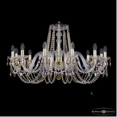 Подвесная люстра Bohemia Ivele Crystal 1402/12/360 G R801