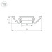 Профиль Arlight PHS-A-2000 ANOD 013215