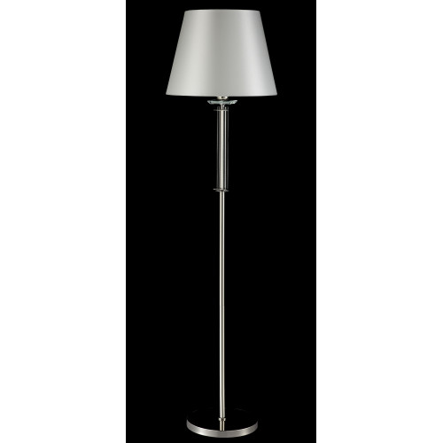 Торшер Crystal Lux Nicolas NICOLAS PT1 NICKEL/WHITE