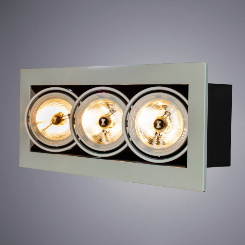 Встраиваемый светильник Arte Lamp Technika A5930PL-3WH