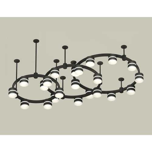 Комплект подвесного светильника Ambrella Light Techno Ring XR92222220 (A9222, A9227, C9233, C9242, C9238, C9232, N8445)