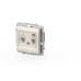 Розетка компьютерная + TF. (Cat 6) ELBI Zena Vega 609-010200-249