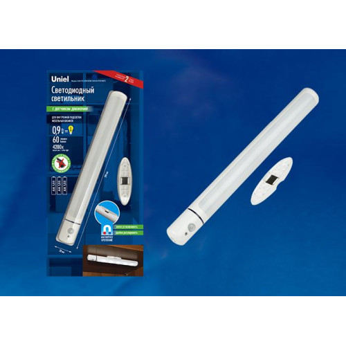 Мебельный светодиодный светильник (UL-00002889) Uniel ULM-F42-3W/4200K Sensor IP20 White