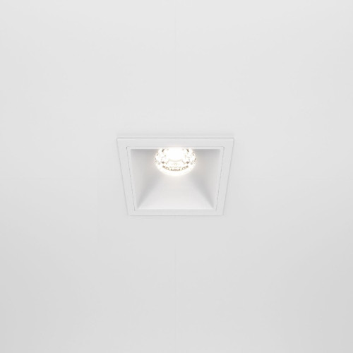 Встраиваемый светильник Maytoni Technical Alfa LED DL043-01-10W4K-SQ-W