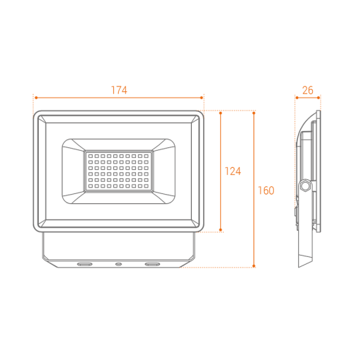 Прожектор Wolta WFL-50W/06