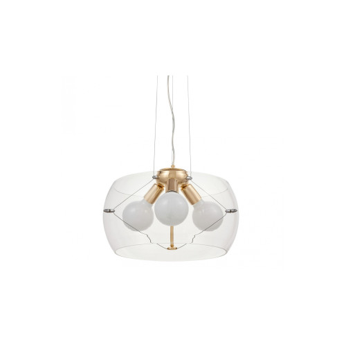 Подвесная люстра Lumina Deco Globo LDP 6018-400 PR+F.GD