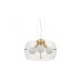Подвесная люстра Lumina Deco Globo LDP 6018-400 PR+F.GD