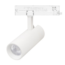 Трековый трехфазный светильник Arlight LGD-GERA-4TR-R74-20W Warm3000 (WH, 36 deg, 230V, DALI) (IP20 Металл) 058810