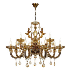 Подвесная люстра iLamp Asia 81069-8+4 BR