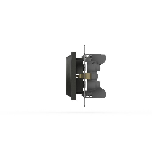 Розетка двухместная с заземлением ELBI Zena Vega 609-011100-907