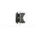 Розетка двухместная с заземлением ELBI Zena Vega 609-011100-907