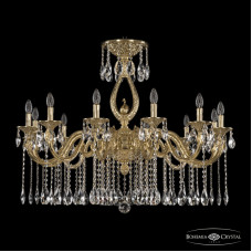 Подвесная люстра Bohemia Ivele Crystal Florence 71401/12/360 A G FS2B
