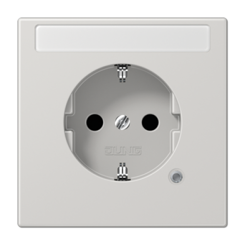 Розетка Schuko с индикатором режима работы Jung LS1520NAKOLG