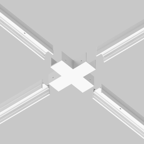 Коннектор X-образный для профиля Maytoni Elasity IP O-TR001-CC-W Коннектор X-образный для профиля Maytoni Elasity IP O-TR001-CC-W