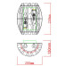 Настенный светильник Rivoli Meike 4080-402 Б0047925