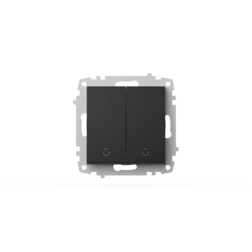 Выключатель двухклавишный ELBI Zena Vega 609-014800-257